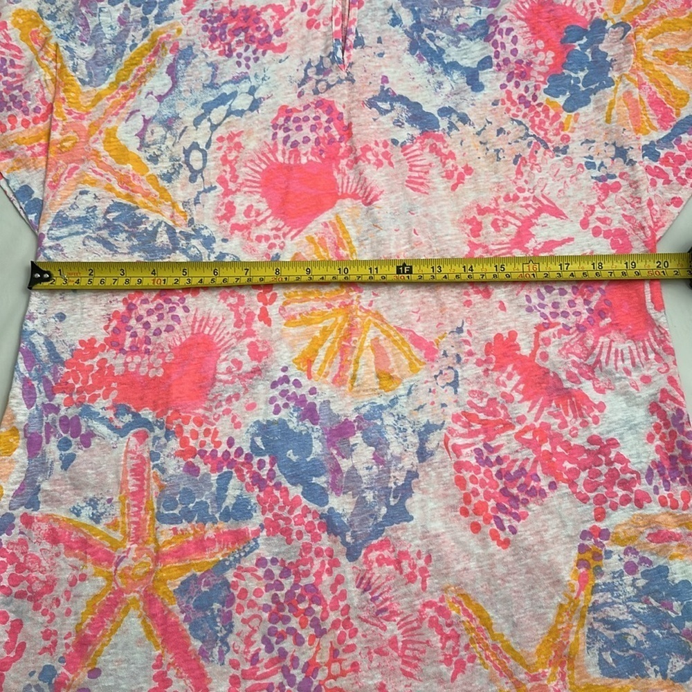 Lilly Pulitzer Paradise Pink Bohemian Beach Balleta Cover Up - Picture 6 of 10